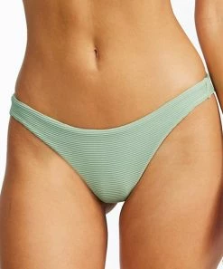 Top 10 🛒 Billabong Safari Green Tanlines Tanga 👙 Bikini Bottoms - Juniors 😉