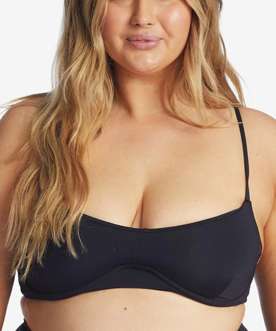 Buy 💯 Billabong Black Pebble Sol Searcher Underwire 👙 Bikini Top - Juniors 🎉 - Image 5
