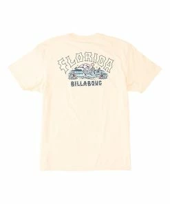 Hot Sale ❤️ Billabong Dusty Melon 'Florida' Crewneck Tee - Men ⌛