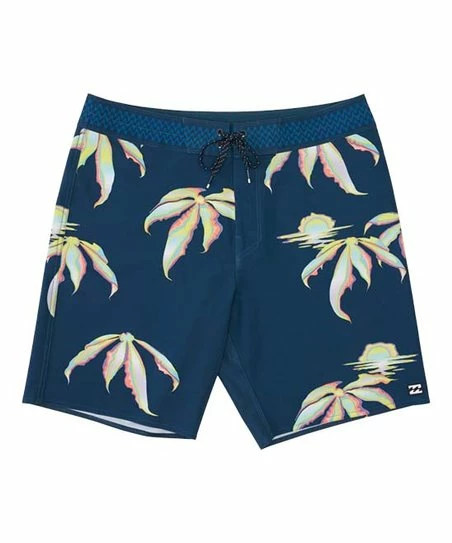 Cheap ๐ Billabong Navy Leaf Sundays Boardshorts - Toddler & Boys ๐