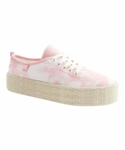 Outlet 😀 Billabong Light Sorbet Tie-Dye Puebla Platform 👟 Sneaker - 👩 Women 🧨