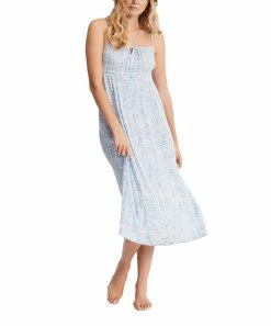 Best Sale 💯 Billabong Salt Crystal Floral 🌞 Summer Daydream Sleeveless Midi 👗 Dress - Juniors 😍