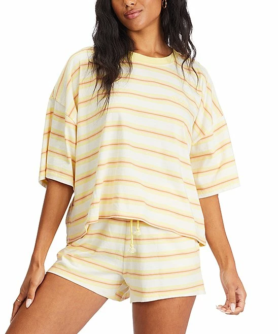 Budget ๐ Billabong Piรฑa Colada Feeling Free Boxy Crewneck Tee - Juniors โ๏ธ