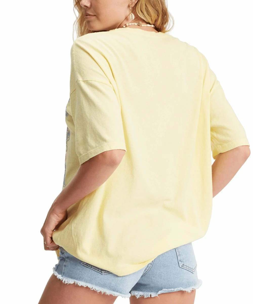 Budget ⌛ Billabong Piña Colada Waterfall Logo Oversize Crewneck Tee - Juniors 😀 - Image 4