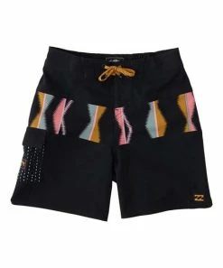 Best deal 😉 Billabong Night Black Geometric Tribong Boardshorts - Toddler & Boys 🎉