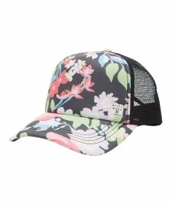 Best Pirce 👏 Billabong Sorbet Floral Heritage Mashup Trucker Hat 🎁