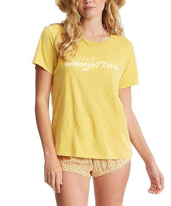 Coupon ✨ Billabong Sunburst Best Coast Scoop Neck Tee - Juniors 👍