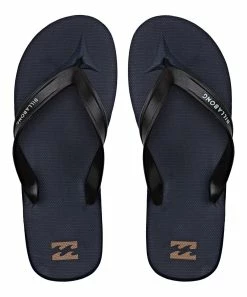 Hot Sale 😀 Billabong Navy All Day Flip-Flop - Men 🎉