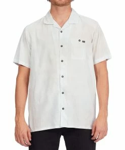 Coupon ✔️ Billabong Cloud Blue Sundays Vacay Short-Sleeve Button-Up - Men ⭐