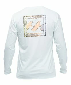 Top 10 🔥 Billabong Seaglass Crayon Wave Long-Sleeve Rashguard - Men 💯