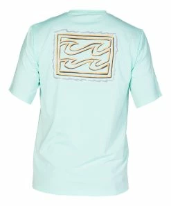 Top 10 😍 Billabong Mint Logo Crayon Wave Short-Sleeve Rashguard - Men 🛒