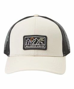 Coupon 😉 Billabong Birch & Black Logo A/Div Walled Trucker Hat 🎉