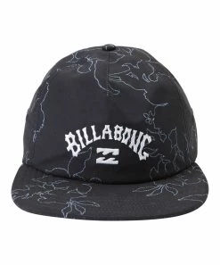 Outlet ⌛ Billabong Black & White Logo Trucker Hat 🧨