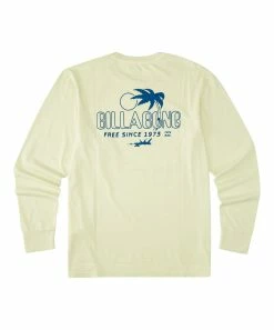 Cheapest 🔔 Billabong Light Green Logo Lounge Long-Sleeve Tee - Men 👍