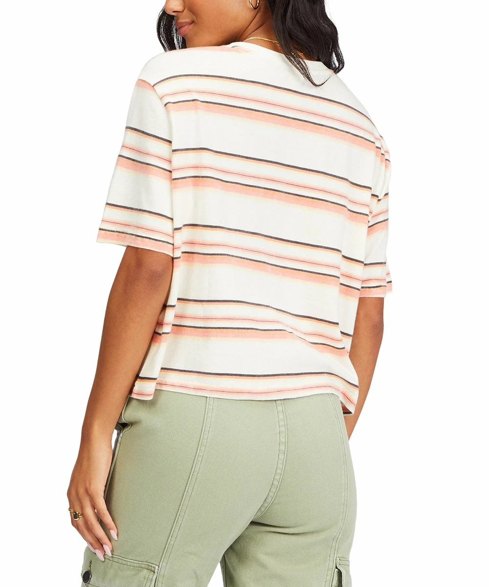 Discount ✨ Billabong Ginger Stripe Beach Street Tee - Juniors 🔥 - Image 3