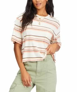 Discount ✨ Billabong Ginger Stripe Beach Street Tee - Juniors 🔥