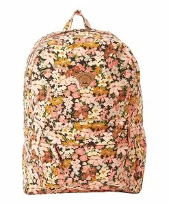 Best Sale 💯 Billabong Life's A Peach Floral School's Out 🎒 Backpack ❤️