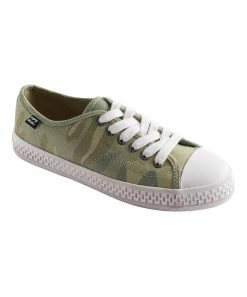 Hot Sale 👍 Billabong Green Camo Indie 👟 Sneaker - 👩 Women 😍