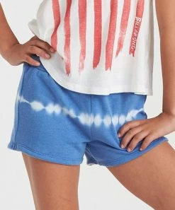 Cheapest 🌟 Billabong Blue Day Tie-Dye High Wave High-Waist Shorts - 👧 Girls 🎁